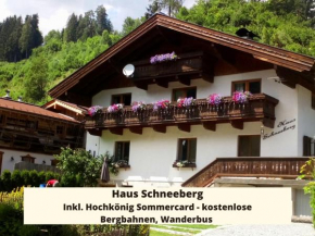 Haus Schneeberg mit Hochkönig Card Muehlbach Am Hochkoenig